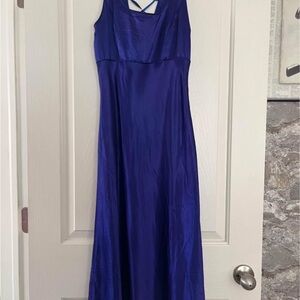 Royal Blue formal Maxi Dress